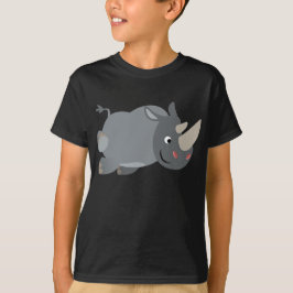 T-Shirt pour enfants Rhino Cartoon Facturant