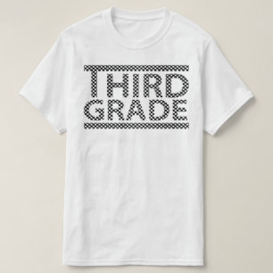 T-shirt pour enseignant de troisième année, T-shir