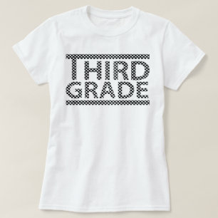 T-shirt pour enseignant de troisième année, T-shir