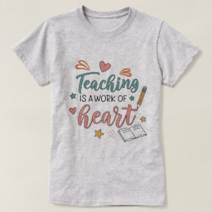 T-shirt pour enseignant « L'enseignement est un tr