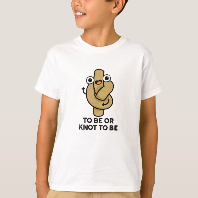 T-shirt Pour Être Ou Pour Être Drôle Shakespeare Pun À Cor (Devant)