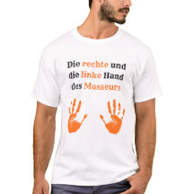 T-shirt pour faire sourire les masseurs