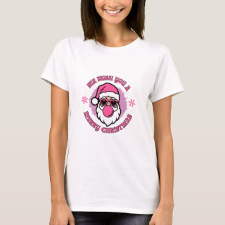 T-shirt pour Femme . Merry Christmas . Noël 