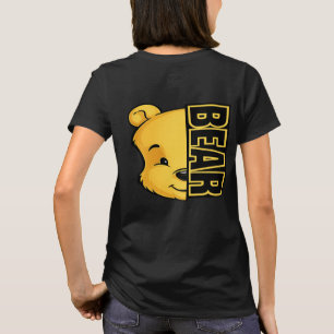 T-shirt pour femmes à motif Ours sur le dos