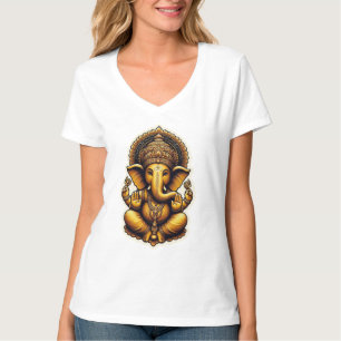 T-Shirt pour femmes Dieu hindou Ganesh / Ganesha