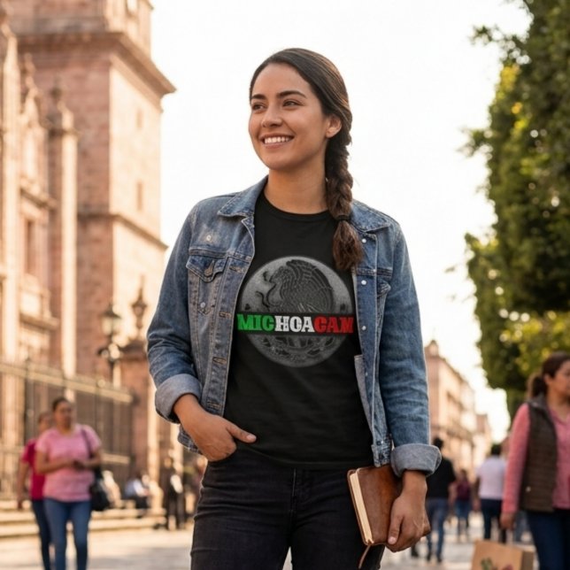 T-shirt pour femmes Estado de Michoacan Mexique (Women's Estado de Michoacan Mexico t-shirt)