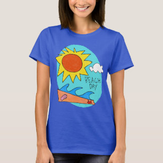 T-shirt pour femmes "Jour de plage"