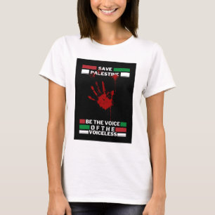 T-shirt pour femmes Libérez la Palestine   Sauvez 