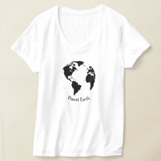 T-Shirt pour femmes Planète Terre
