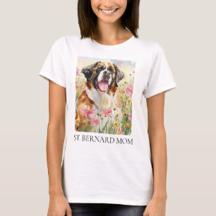 T-shirt pour femmes – Saint Bernard Mom Tee