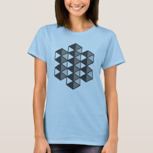 T-shirt pour femmes Triangles joints