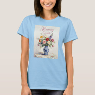 T-shirt pour femmes Vase de fleurs de beauté Divin