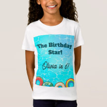 T-Shirt pour fête enfantine au bassin