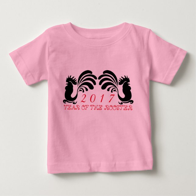 T-shirt pour fille de 2-4 ans personnalisé avec un (Devant)