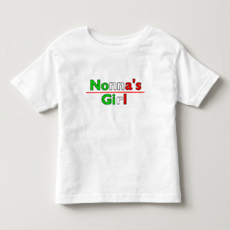 T-shirt pour fille de Nonna pour correspondre avec
