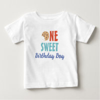 T-shirt pour garçon d'anniversaire avec cookie suc
