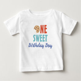 T-shirt pour garçon d'anniversaire avec cookie suc