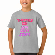 T-Shirt pour garçon Theatre Kid Zip-Zap-Zop