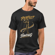 T-Shirt pour golfeur avec swing parfait