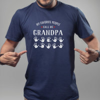Pour Grand-Parent avec Grandkids Noms personnalisé