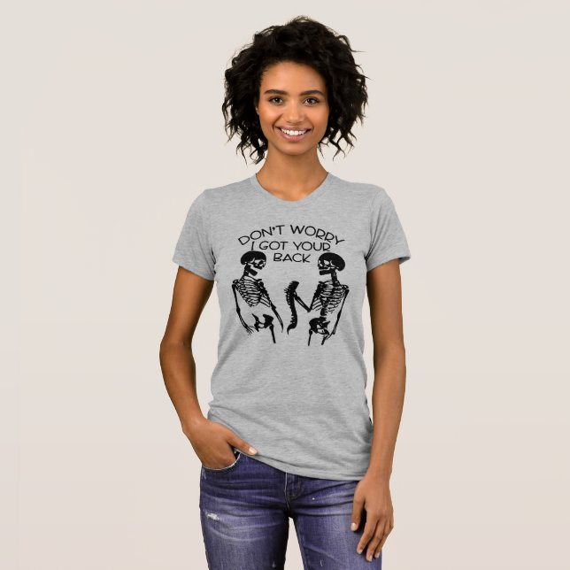 T-shirt pour Halloween humoristique pour femmes (Devant entier)