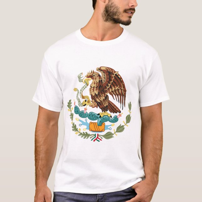 T-shirt pour homme à armure mexicaine (Devant)