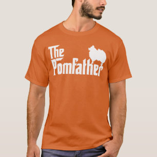 T-shirt pour homme drôle père de Poméranie Papa Po