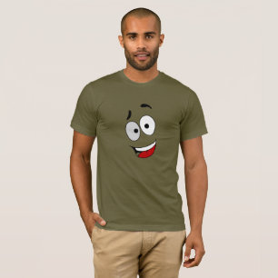 T - Shirt pour homme - Jasper - Un visage heureux