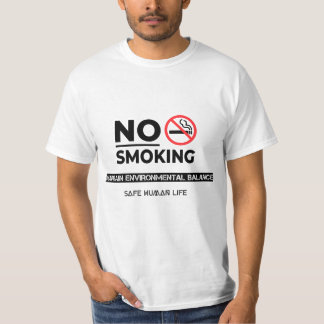 T-shirt pour homme non fumeur