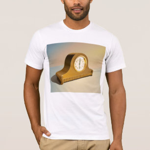 T-Shirt pour hommes à horloge vintage