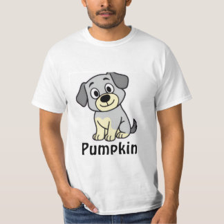 T-shirt pour hommes à motif citrouille