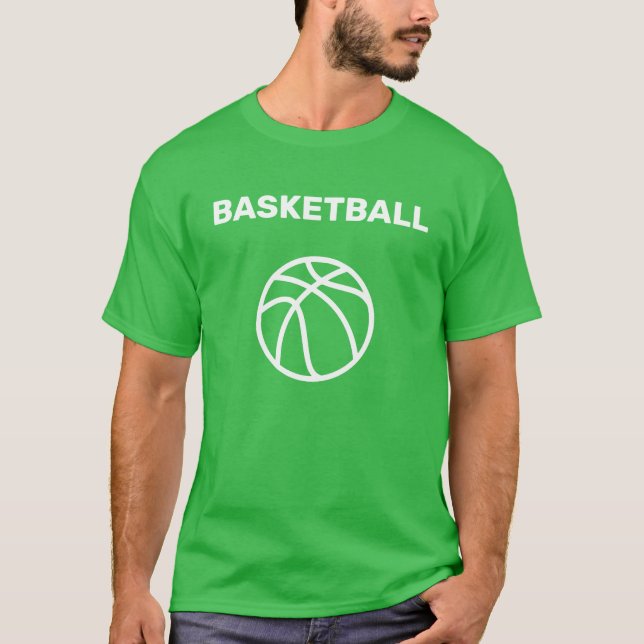 T-shirt pour hommes | Basket (Devant)