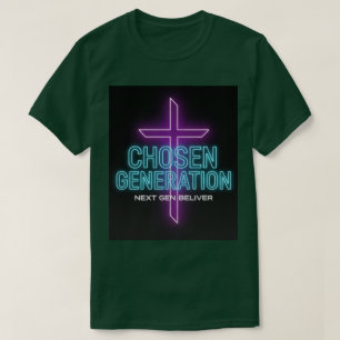 T-shirt pour hommes chrétiens de la génération cho