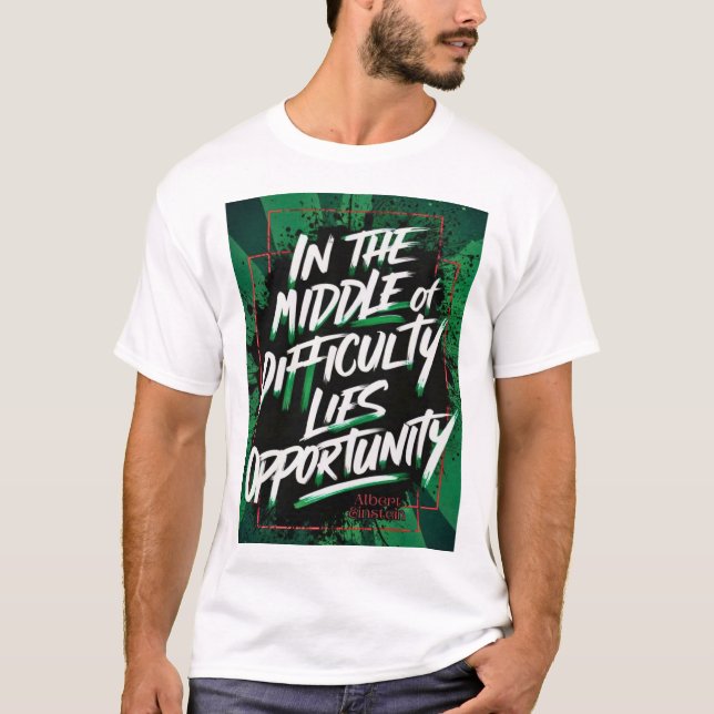 T-shirt pour hommes | Confort et style essentiels (Devant)
