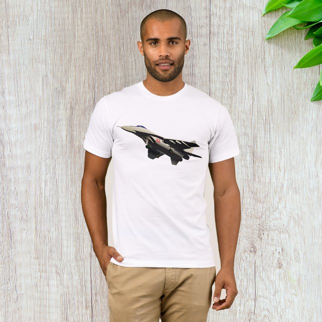 T-shirt pour hommes d'aéronefs de combat (Créateur téléchargé)