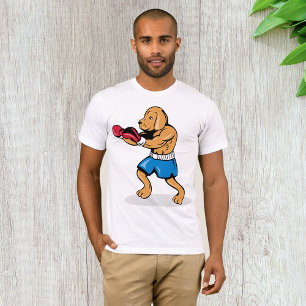 T-Shirt pour hommes de boxe de chien