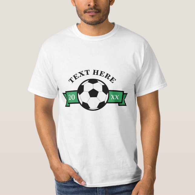 T-Shirt pour hommes de football (Devant)