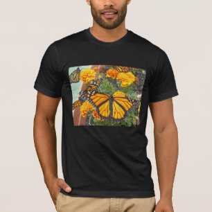 T-shirt pour hommes de mes papillons Monarque