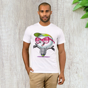 T-Shirt pour hommes de phare de dessin animé