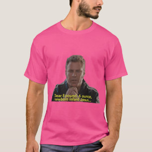 T-shirt Pour Hommes Femmes Bébé Jésus Prière Talladega Nui