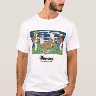 T-shirt pour hommes 'Loups-garous mangeant de la p