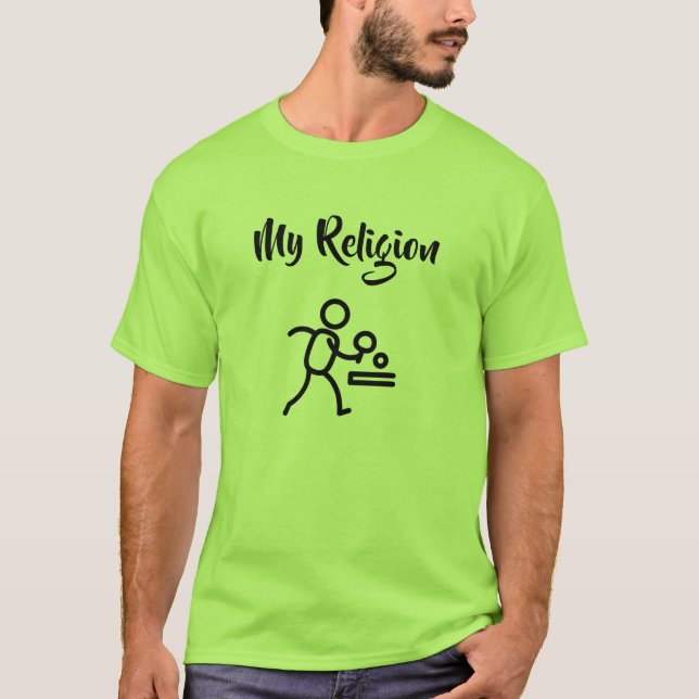 T-shirt pour hommes | Ma religion 5 (Devant)