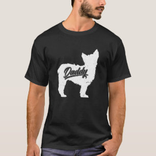 T-shirt pour hommes Yorkshire Terrier Papa Pères d