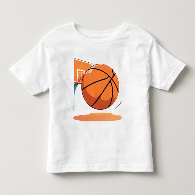 T-Shirt pour jersey fin - Big Basketball (Devant)