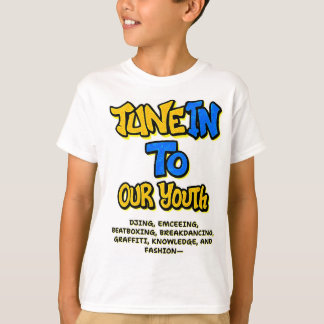 T-Shirt Pour Jeunes Graffitti