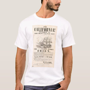 T-shirt Pour la Californie ! … publicité de "Orion"