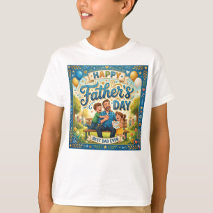 T-shirt pour la fête des pères pour enfants