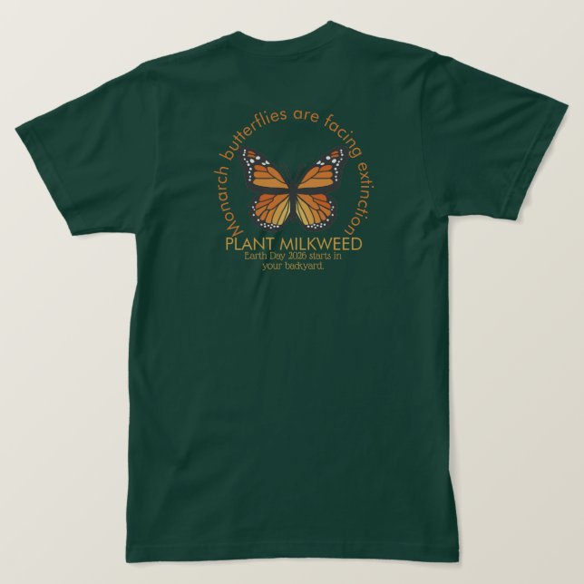 T-Shirt pour la Journée de la Terre (Design dos)