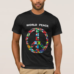 T-shirt pour la paix dans le monde
