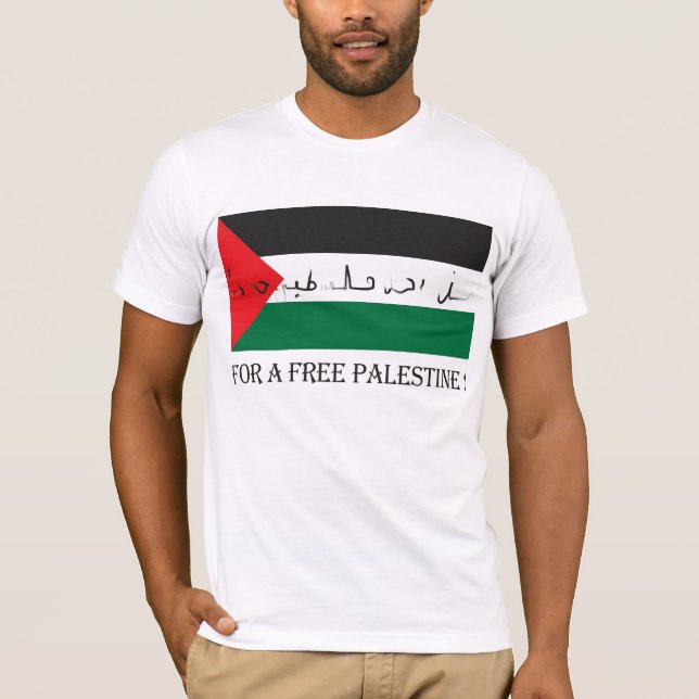 T-shirt Pour la Palestine libre ! (Devant)